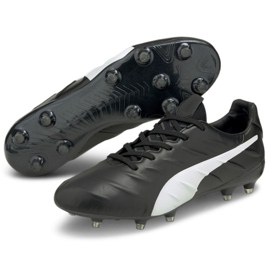 Puma King Platinum 21 FG/AG 106478 01 football shoes black black 1 Puma King Platinum 21 FG/AG 106478 01 football shoes black black 1