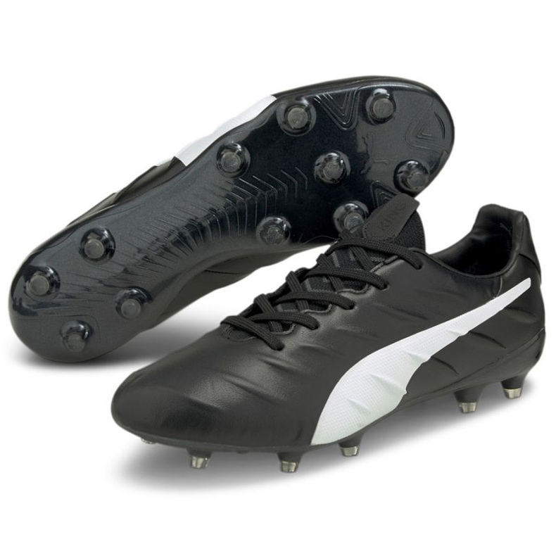 Puma King Platinum 21 FG/AG 106478 01 football shoes black black 1 Puma King Platinum 21 FG/AG 106478 01 football shoes black black 1