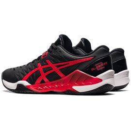 Handball shoes Asics Blast Ff 2 M 1071A044 002 black black 1