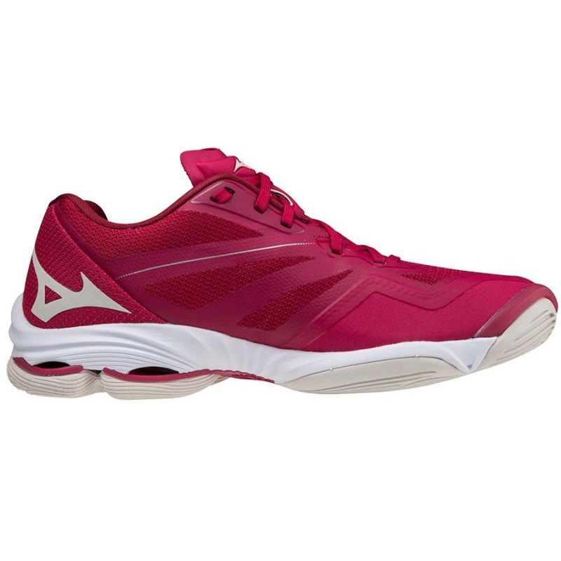 Mizuno Wave Lightning Z6 Low volleyball shoes - Red Mizuno Wave Lightning Z6 Low volleyball shoes - Red