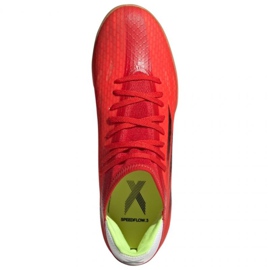 Indoor shoes adidas X Speedflow.3 In M FY3300 red oranges and reds 1