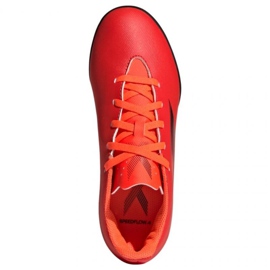 Adidas X Speedflow.4 Tf Jr FY3327 football boots red oranges and reds 1