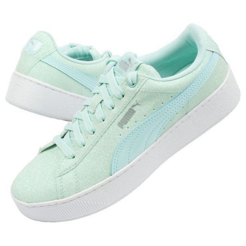 Puma vikky best sale platform green