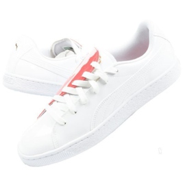 Puma Basket Crush W 369556 01 white red 1