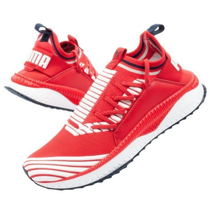 Puma Tsugi Jun Sport Strip M 367519 03 white red 1