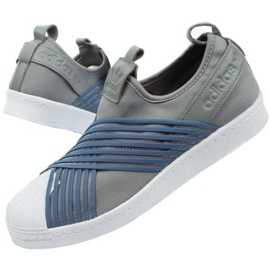 Adidas Superstar Slipon W CG6012 shoes blue grey 1 Adidas Superstar Slipon W CG6012 shoes blue grey 1