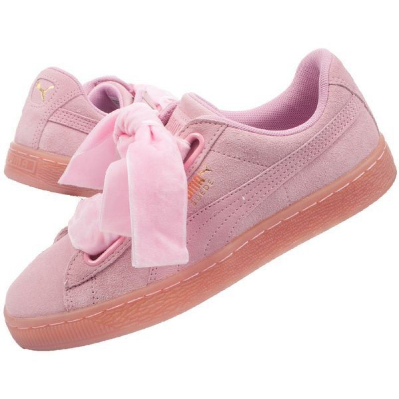 Puma Basket Heart Patent W 363229 02 pink
