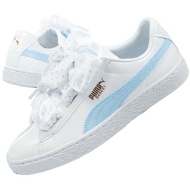 Puma Basket Heart Stars W 367820 01 white blue 1