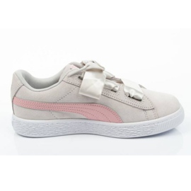 Puma Suede Heart Circles Jr 370569 01 shoes pink grey 3