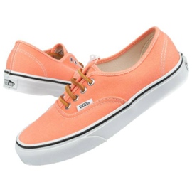 Vans Authentic 0VOEAQH Shoes black orange 1