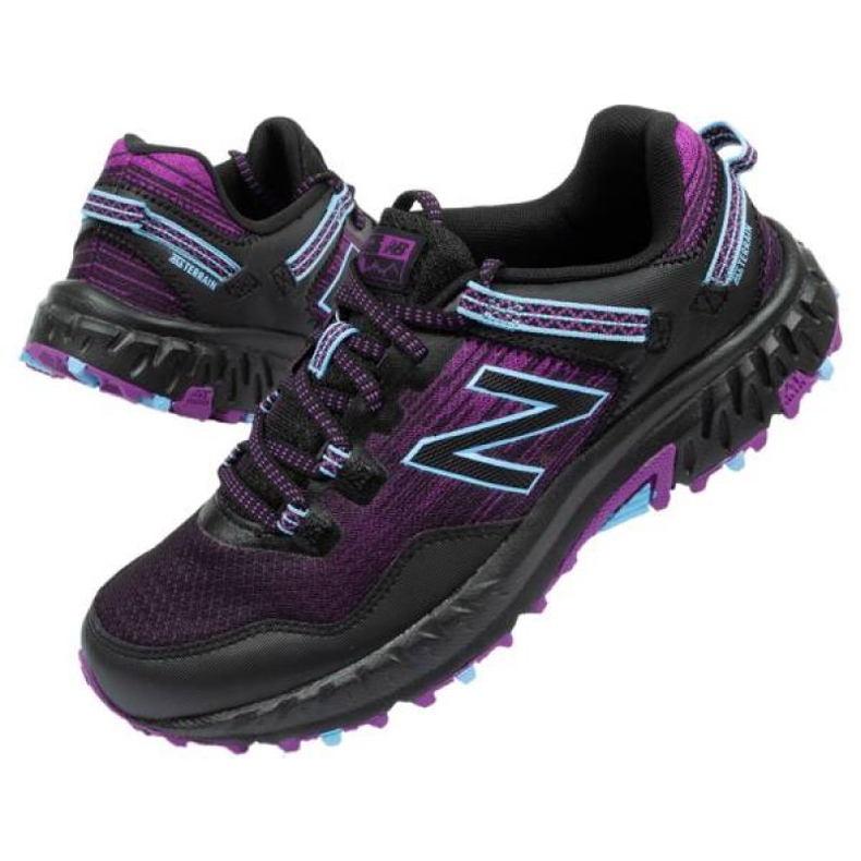 New Balance W WT410CM6 running shoes black purple 1