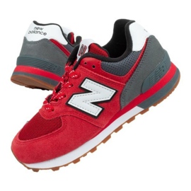 New Balance Jr PC574ATG shoes black red grey 1