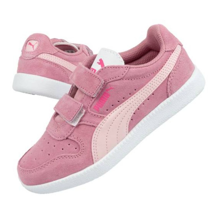 Puma Icra Jr 360756 35 shoes white pink 1 Puma Icra Jr 360756 35 shoes white pink 1