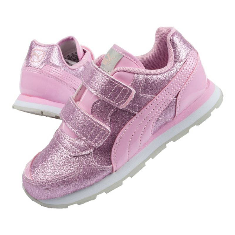 Puma pink glitter sneakers clearance