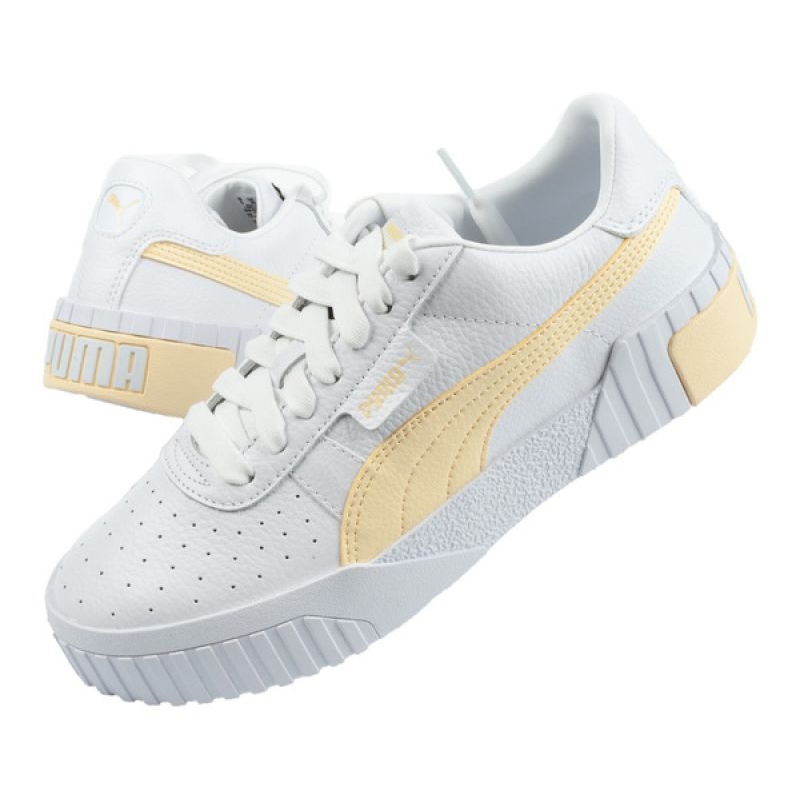 Puma blanche best sale et beige