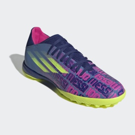 Adidas X Speedflow Messi.3 Tf M FY6896 football boots navy blue, multicolored blues and navy blue 1 Adidas X Speedflow Messi.3 Tf M FY6896 football boots navy blue, multicolored blues and navy blue 1