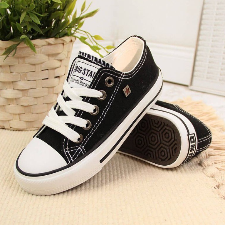 Big Star Jr. FF374206 shoes black white 2