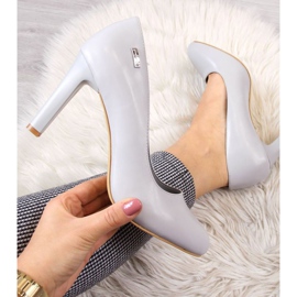 Pumps on the post Sergio Leone W SK3AD gray grey 1