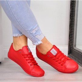 BM Cross Jeans W DD2R4032 red shoes 2