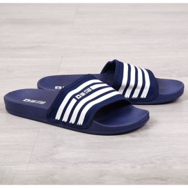 Big Star W FF274A356 navy blue beach slippers 1