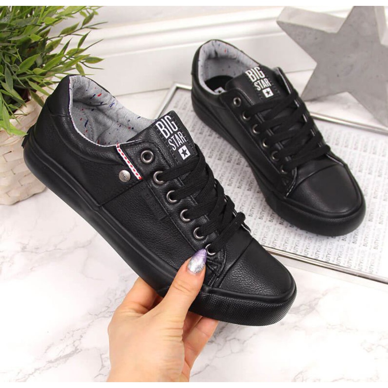 Low-top sneakers Big Star W GG274061 black 1 Low-top sneakers Big Star W GG274061 black 1