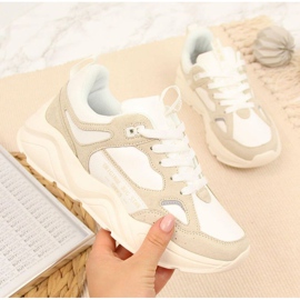 Sneakers on the platform Big Star W GG274657 white 1