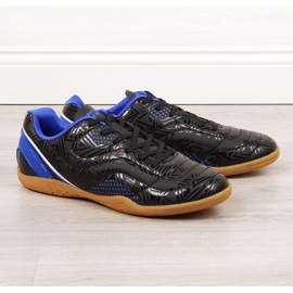 American Club Jr. AM763B indoor shoes black white 1