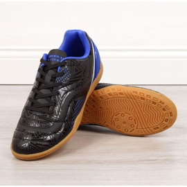 American Club Jr. AM763B indoor shoes black white 2
