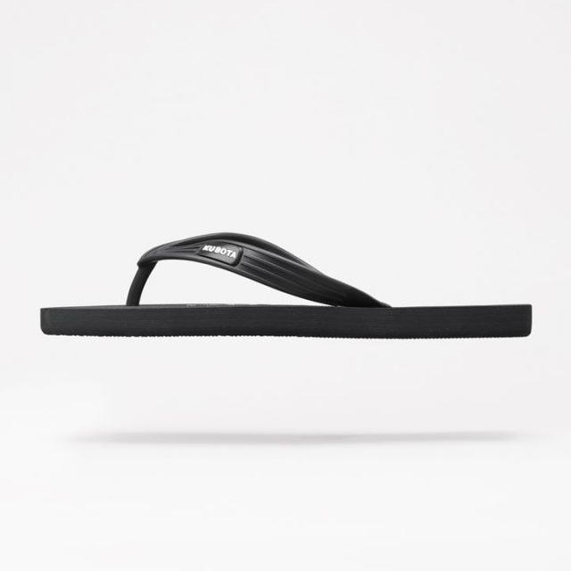 Kubota M KUB10 pool slippers black white 1