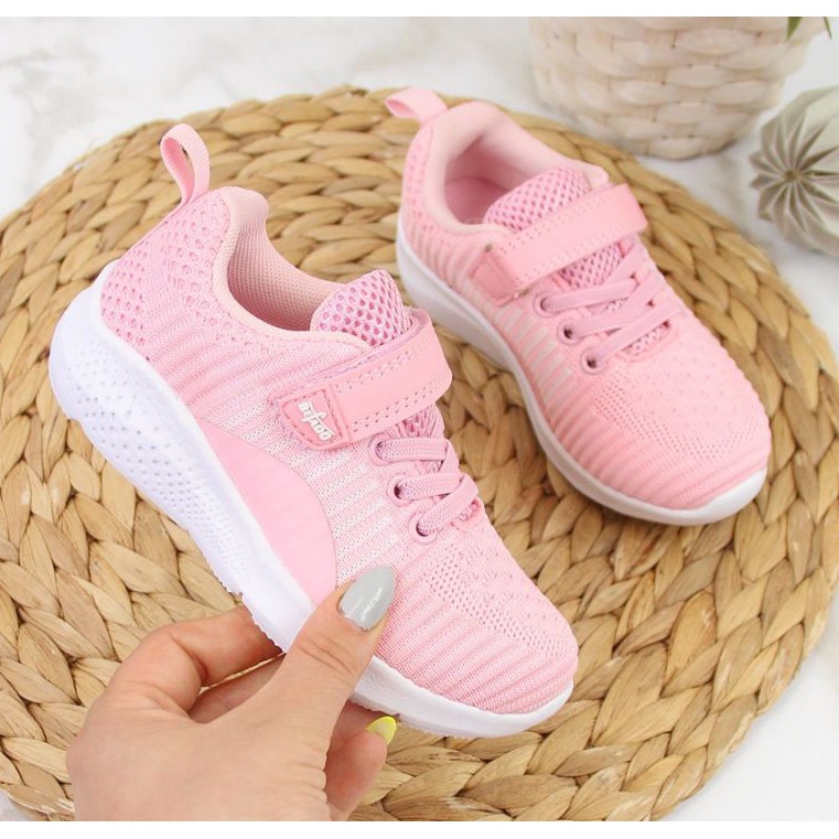 Befado BEF27A Jr pink shoes white 1