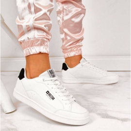 Eco-leather sports shoes Big Star W II2743219 white 2