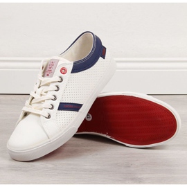 Low eco leather sneakers Cross Jeans M II1R4005C white 1 Low eco leather sneakers Cross Jeans M II1R4005C white 1