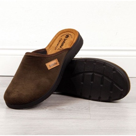 Home slippers Inblu M ARC6 brown 1
