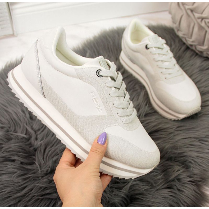 Shoes on the platform Big Star W II274216 white 1