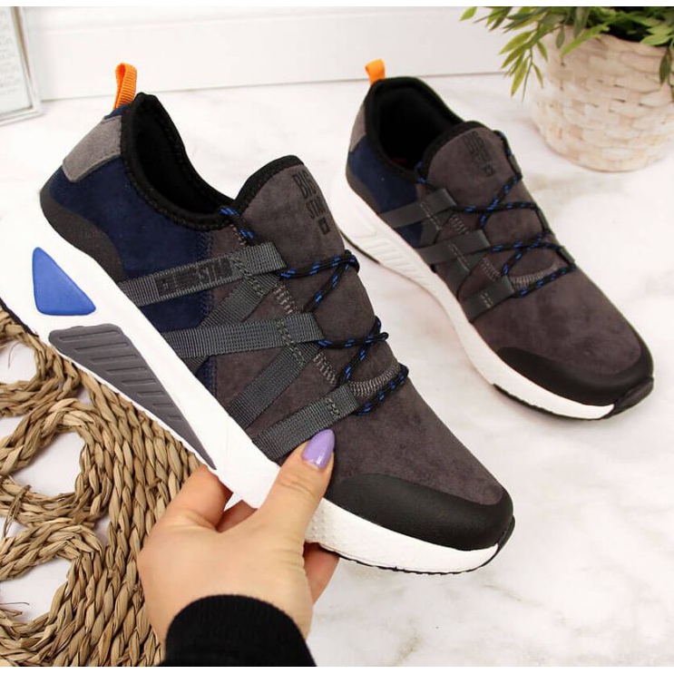 Gray Big Star W II274309 leather shoes grey 1 Gray Big Star W II274309 leather shoes grey 1