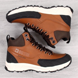 Hiking boots uninsulated Big Star Jr II274453 camel white brown 1