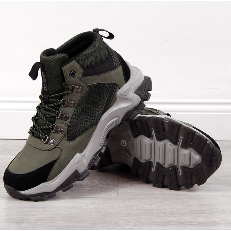 Big Star M INT1625A khaki boots green 1