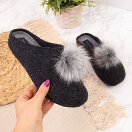 Panto Fino slippers W INT1626A black 1