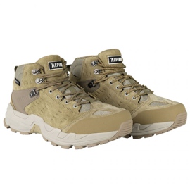 Alpinus Gobi M JS43561 trekking shoes beige brown 1