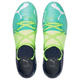 Football boots Puma Future Z 1.2 MxSG M 106479 03 navy blue, multicolored blues and navy blue 2