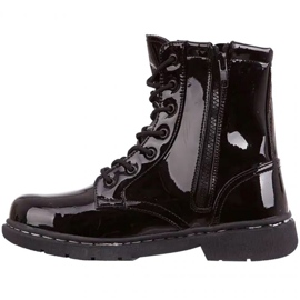 Patent Kappa Deenish Shine W 242953 1115 shoes black 1