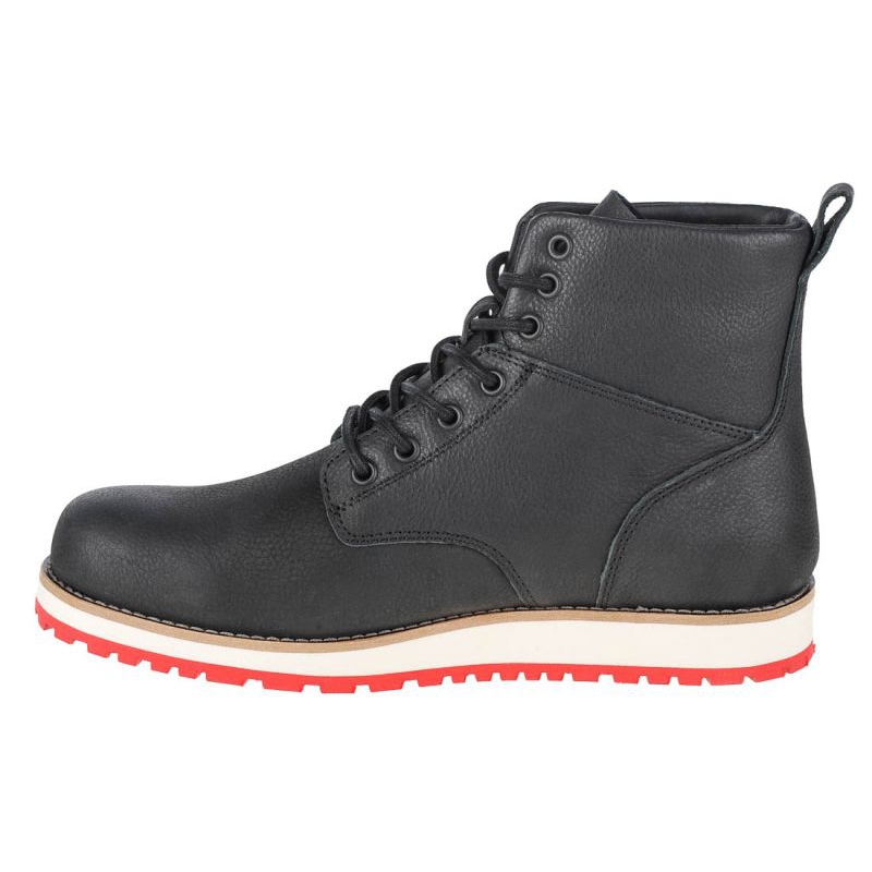 Levi's jax leather chelsea boot in black deals