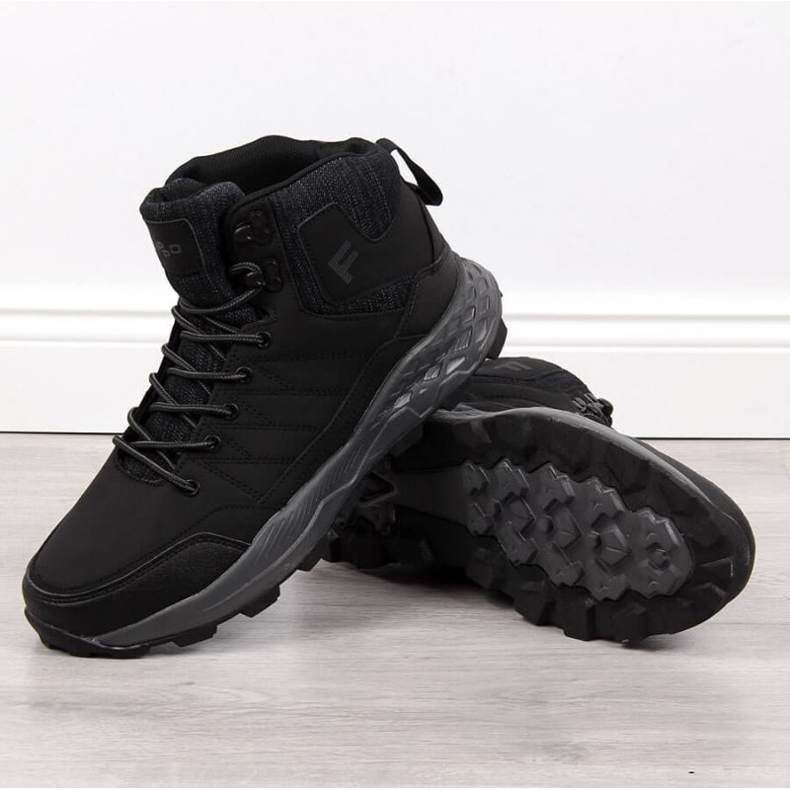 Black Filippo M PAW295A Hiking Boots 1