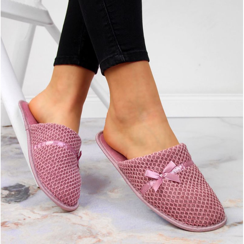 Home slippers News W EVE331A pink 1