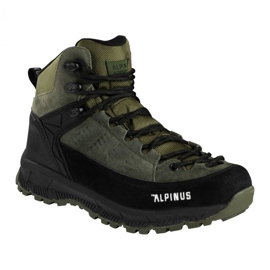 Trekking shoes Alpinus Brasill M JS43583 black green 1