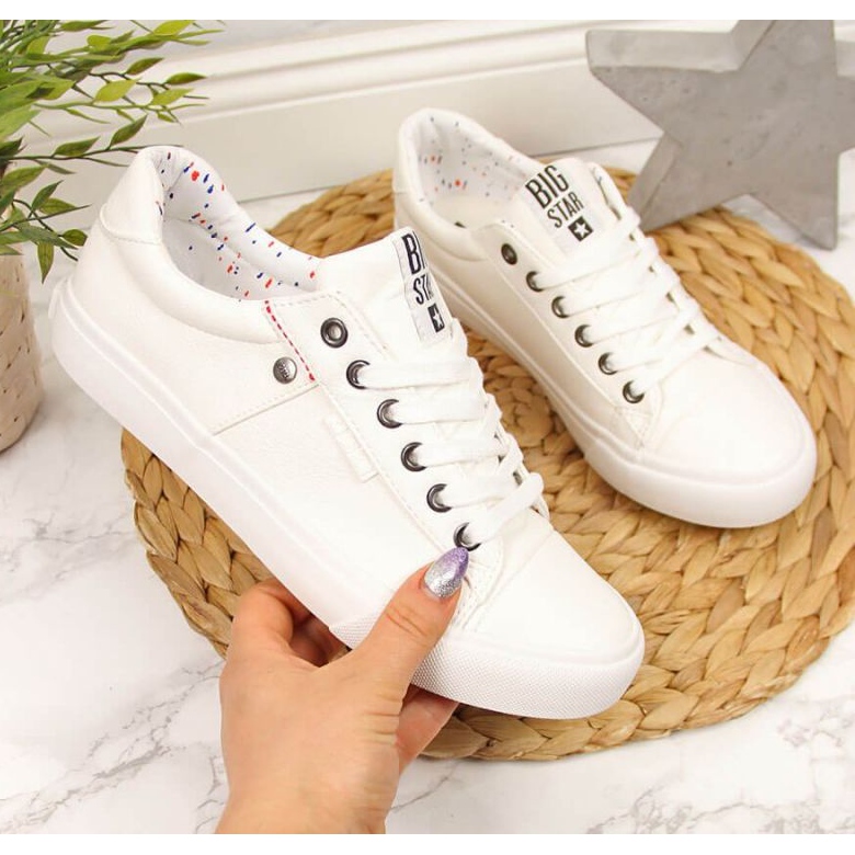 Low-top sneakers Big Star W GG274060 white 1