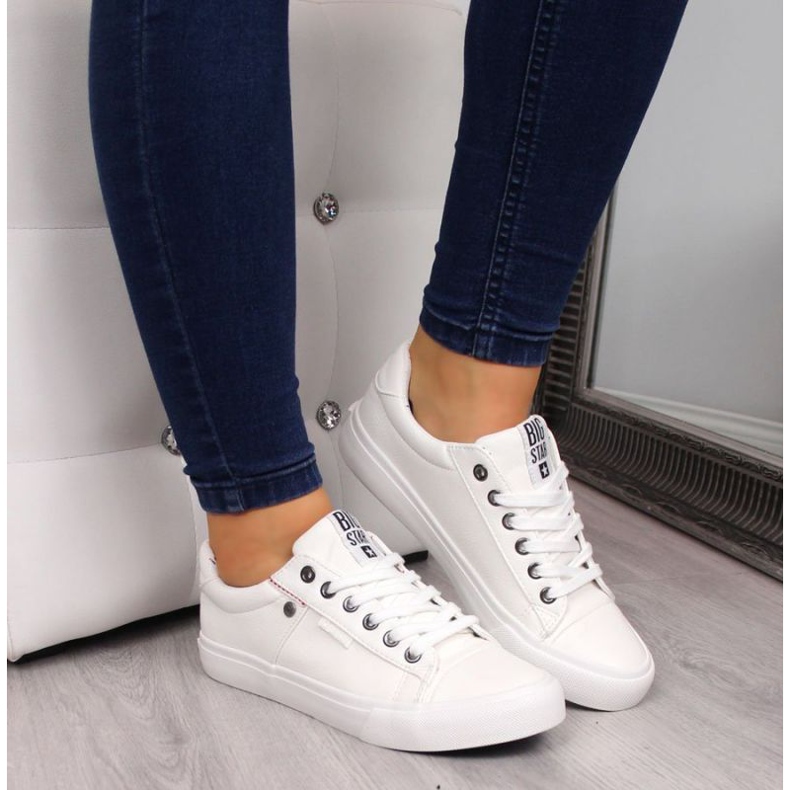 Low-top sneakers Big Star W GG274060 white 2