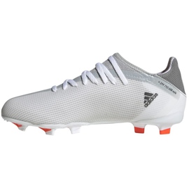 Adidas X Speedflow.3 Fg Jr FY3305 football boots gray, white white 1