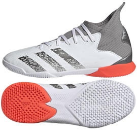Adidas Predator Freak.3 In Jr FY6286 football boots gray, white white 1