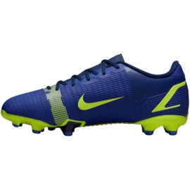 Nike Mercurial Vapor 14 Academy FG / MG Jr CV0811 474 soccer shoes blue blue 1